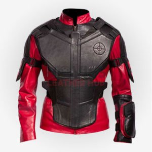 Harley Quinn Bombershall Brown leather Jackets