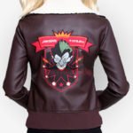 Harley Quinn Bombershall Brown leather Jacket