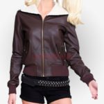 Harley Quinn Bombershall Brown jacket