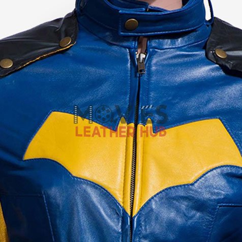 Batman Arkham Knight Batgirl leather Jacket