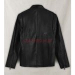 henry cavil leather Black jacket