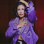 American-Singer-Selena-Quintanilla-Purple-Jacket