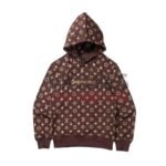 Louis-Vuitton-x-Supreme-Box-Logo-brown-Pullover-Hoodie-men