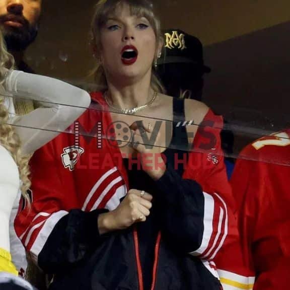 Kansas City Chiefs Windbreaker Jacket Wear By Taylor Swift