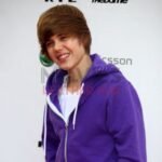 justin bieber purple outfit