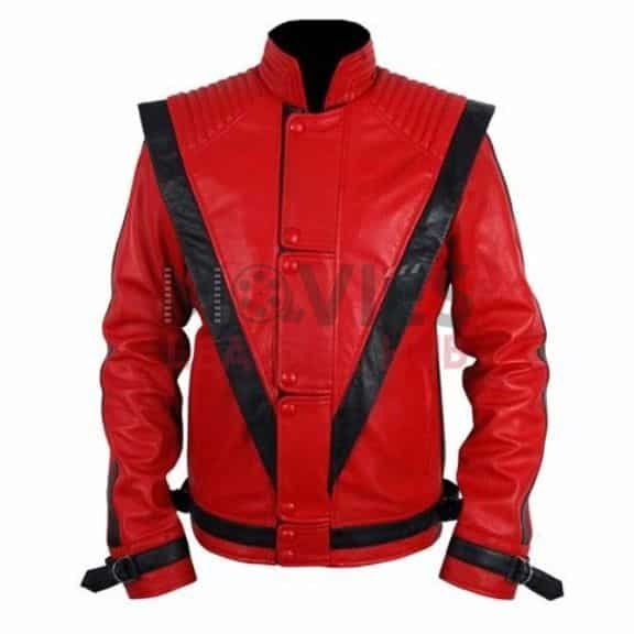 michael jackson red jacket thriller jacket on sale