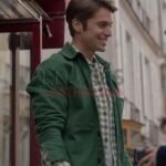 Emily In Paris Gabriel Green Cotton Jacket