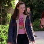 Gilmore Girls Rory Gilmore Blue Shearling Jacket