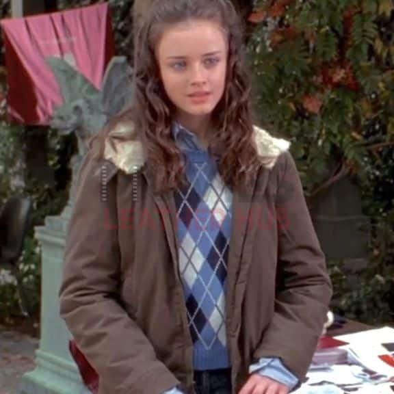 Gilmore Girls Rory Gilmore Brown Sherling Jacket