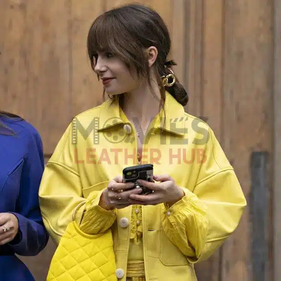 Lily-Collins-Emily-in-Paris-S04-Yellow-Jacket