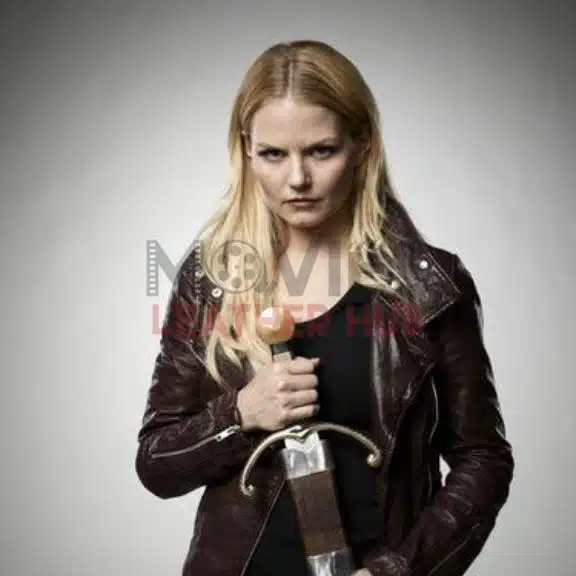 emma swan burgundy jacket Burgundy