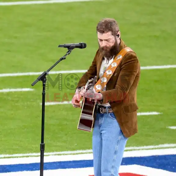 super bowl post malone jacket 2024