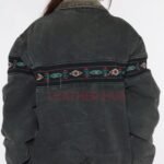 vintage carhartt aztec jacket back