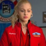 Jackie R. Jacobson Red Bomber Style Dylan Malibu Rescue The Next Wave Jacket