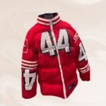 kristin juszczyk 49ers puffer jacket