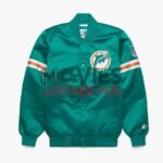 Miami Dolphins Satin Jacket