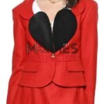 Valentine’s Day The Vivienne Heart Lapel Shape Blazer