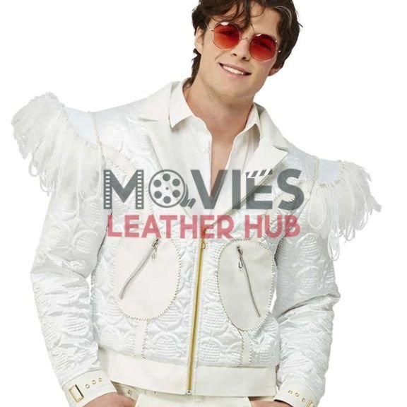 Elton John White Feathers Jacket