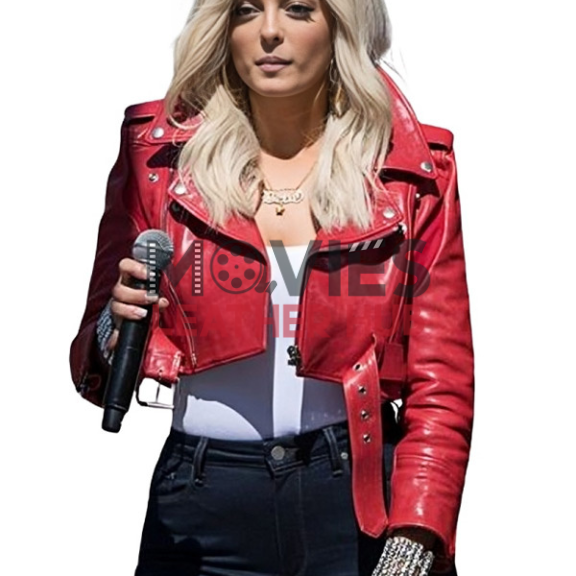 Bebe Rexha The Way I Are (Dance With Somebody) Red Jacket