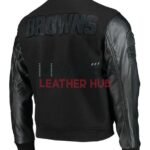 Varsity Cleveland Browns Black Jacket