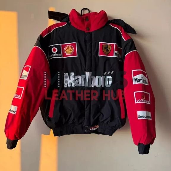 Marlboro Ferrari Racing Vintage Puffer Jacket