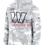 Washington Commanders Salute To Service Camo 2024 Hoodie