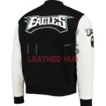 Philadelphia Eagles Pro Standard Logo Varsity Full-zip Jacket | Movies Leather Hub