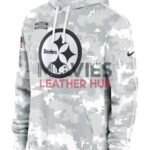 Pittsburgh Steelers Salute To Service Camo 2024 Hoodie