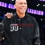 NBA Kareem Abdul-Jabbar Captain Letterman Jacket