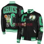 Boston Celtics Black Championship Jacket