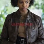 13 Reasons Why Grace Saif Leather Jacket