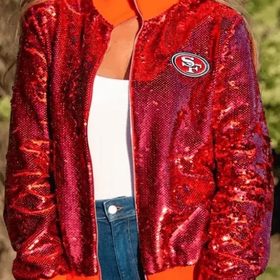 49ers Valentine Sequins Jacket