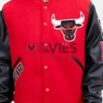 NBA Chicago Bulls Logo Varsity Jacket