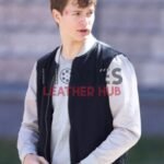 Baby Driver Ansel Elgort Varsity Jacket