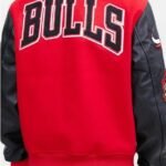 NBA Chicago Bulls Logo Varsity Jacket