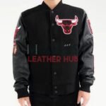 NBA Chicago Bulls Logo Varsity Jacket