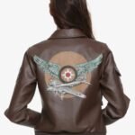 Brie Larson Flight Captain Marvel Bomber Jacket