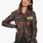 Brie Larson Flight Captain Marvel Bomber Jacket