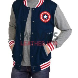 Captain America Varsity Jacket