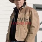 Kevin Costner Yellowstone S03 Fur Collar Jacket