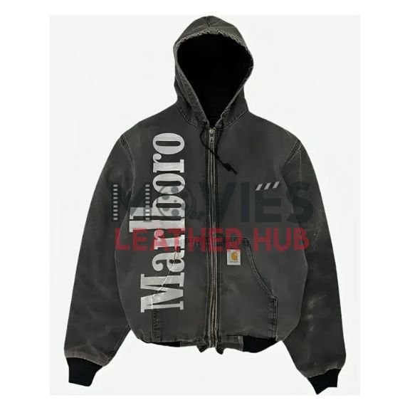 Marlboro-Carhartt-Hooded-Grey-Jacket