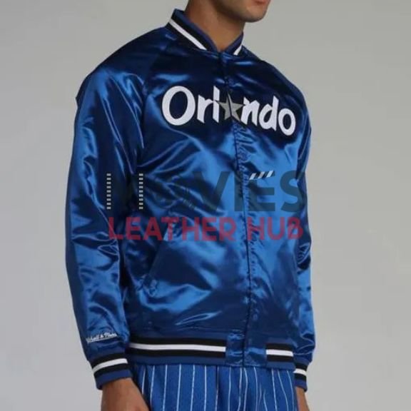 Orlando Magic Lightweight Satin Blue Jacket