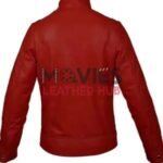 Be Mine Valentine’s Day Couple Red Leather Jacket