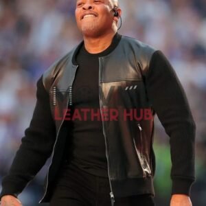 Super Bowl Show Dr. Dre Leather Jacket