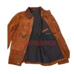 The Last of Us Joel Miller Brown Leather SuedeJacket