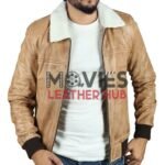 Vito-Scaletta-Mafia-2-Brown-Bomber-Leather-Jacket