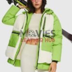 092 O-Lab Fleece Down Green Flash Puffer Jacket