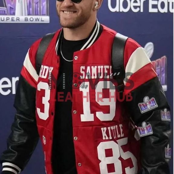 Super Bowl 2024 49ers Kyle Juszczyk Jacket