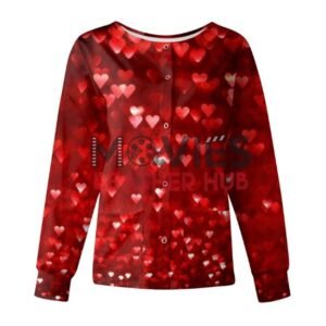 Women's Red Valentine's Day Jacket