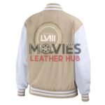 Super Bowl LVIII Tonal Tan and White Jacket